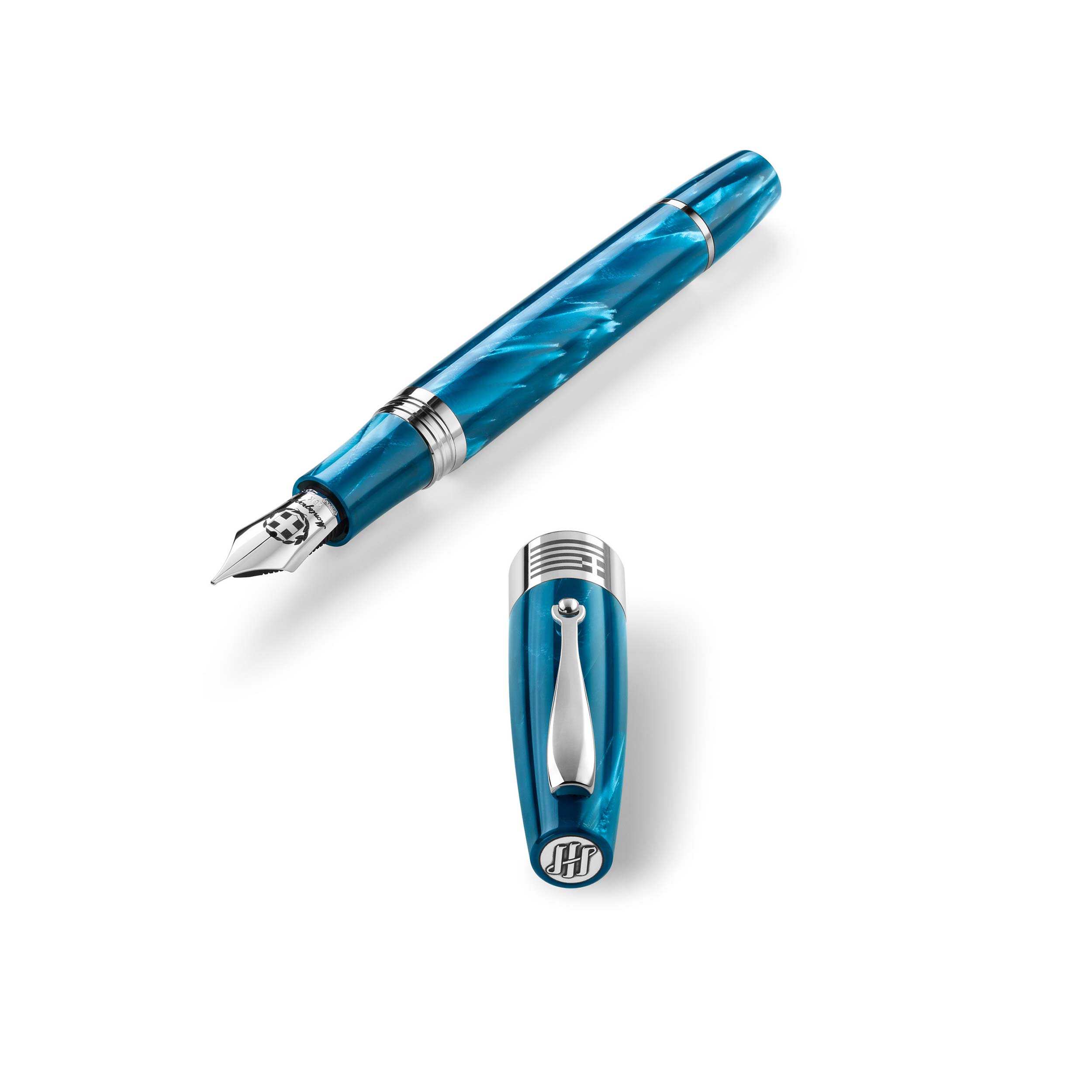 MONTEGRAPPA Tribute to Flag of Greece Fountain Pen Kessaris