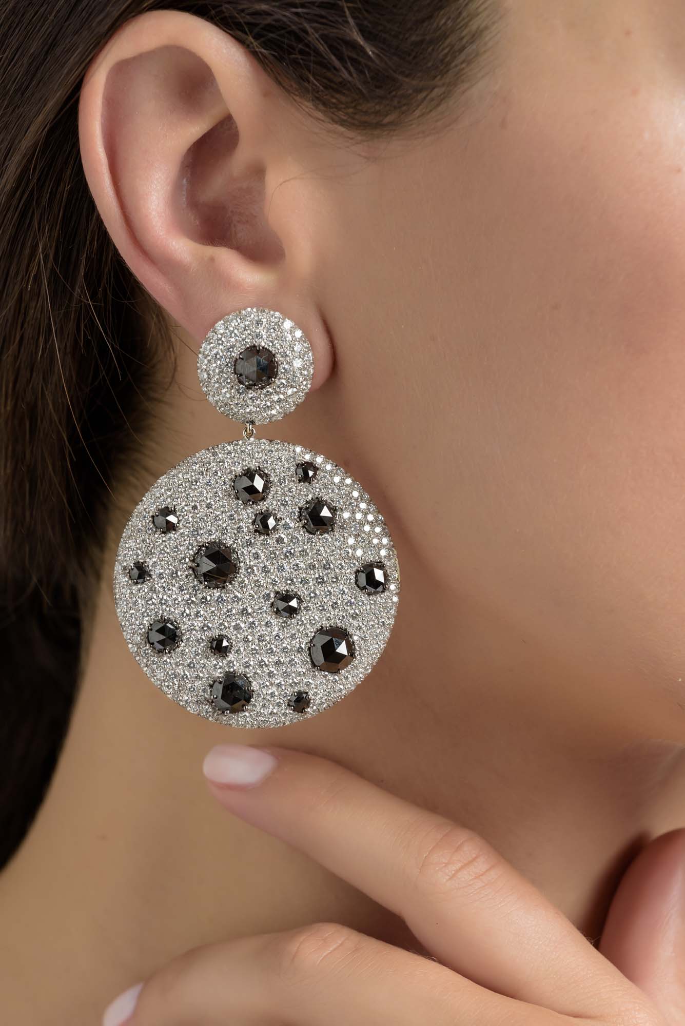 Vintage Earrings Pearl Earrings 18kt Gold Swarovski Crystals Pierced or Screw Back Clip Earrings #E359 | PVD Vintage Jewelry Pearl