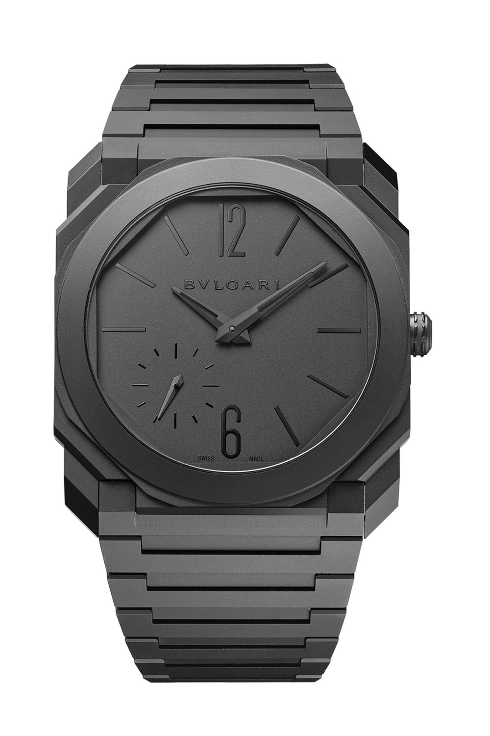 Bulgari all black discount watch